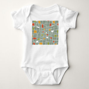 Body Abstrait sans fil : Design Motif moderne.