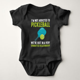 Body Addicité Au Humour Sportif Du Joueur De Pickleball