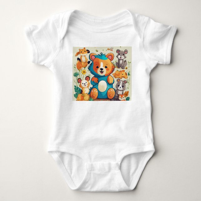 Body Adorable Animal Edition Babysuit (Devant)