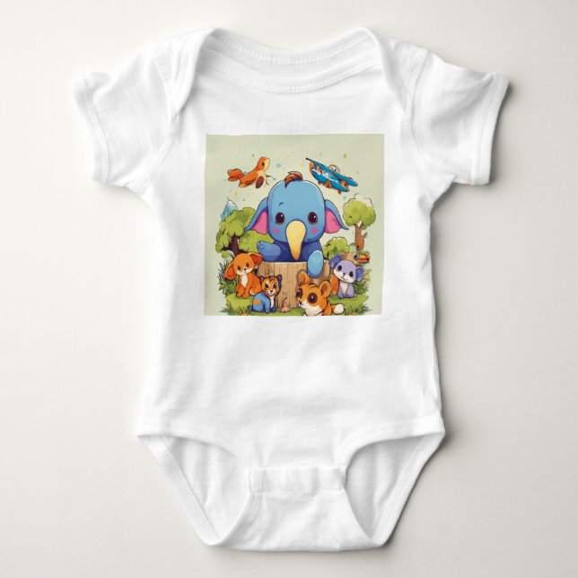 Body Adorable Animal Edition Babysuit (Devant)