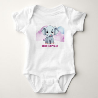 Body Adorable bébé Elephant enfants T-shirt