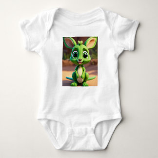 Body adorable bébé vert Kangaroo