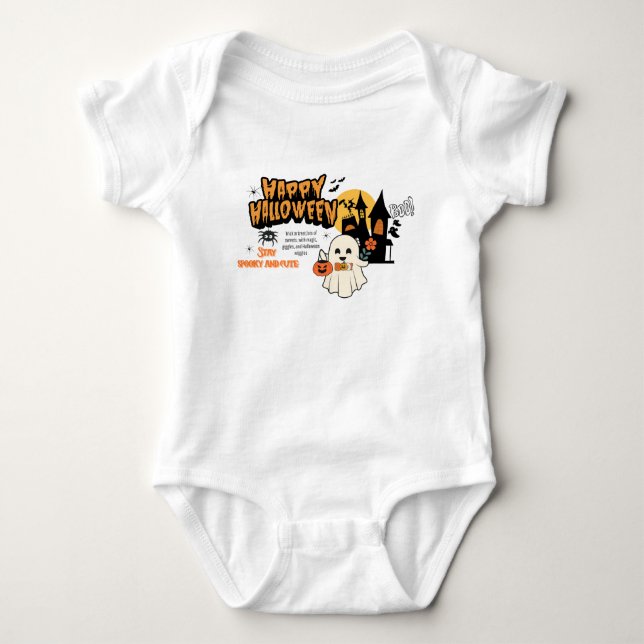 Body Adorable Halloween Shirts for Kids–Fun&Cute Design (Devant)