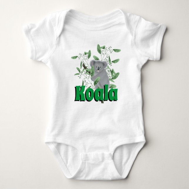 Body Adorable Ours de Koala Escalade Eucalyptus Arbre (Devant)