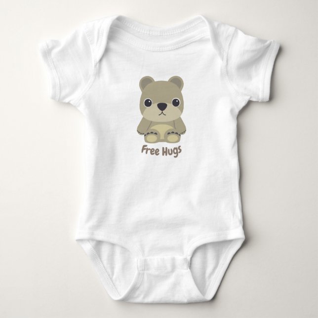 Body Adorable ours en peluche sans oursons (Devant)