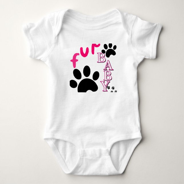 Body Adorable PetLover Baby Bodysuit mignon animal desi (Devant)