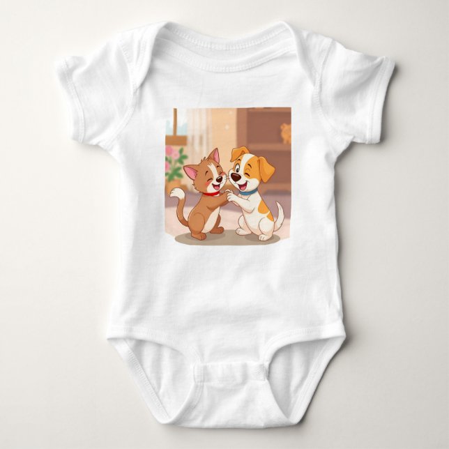 Body Adorable Rompers Posters de animaux (Devant)