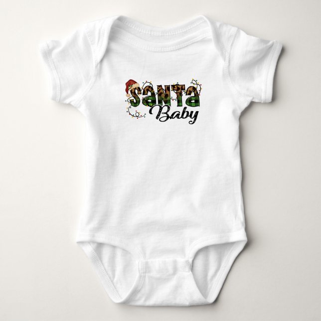 Body Adorables Noël Père Noël Baby (Devant)