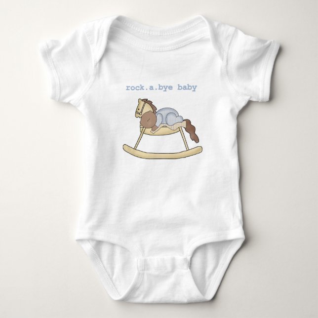 Body Africain-Américain Boy Rocking Horse (Devant)