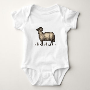 Body Agneau de mouton Vintage animal de ferme