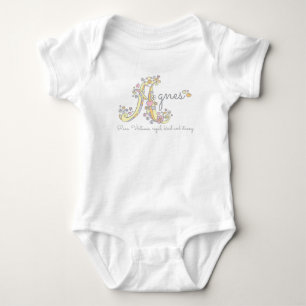 Body Agnes filles nom signifiant Un coeur monogramme