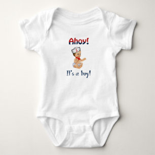 Body Ahoy C'est un T-shirt d'une pièce pour garçon