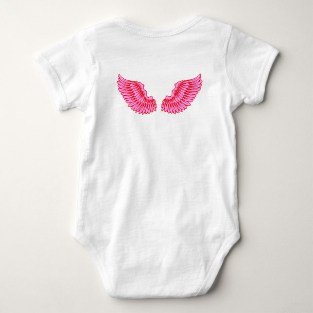Body Ailes roses (Dos)
