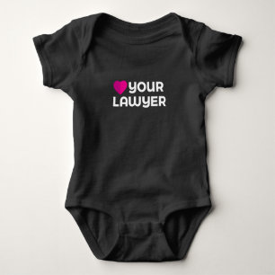 Body Aimez votre combinaison de bébé d'avocat