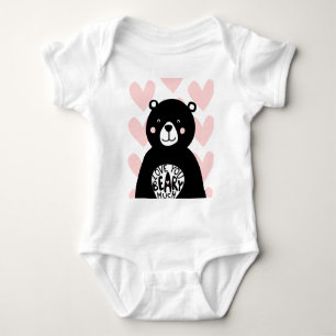 Body Aimez-vous Beary Beaucoup mignon ours Girly Rose C