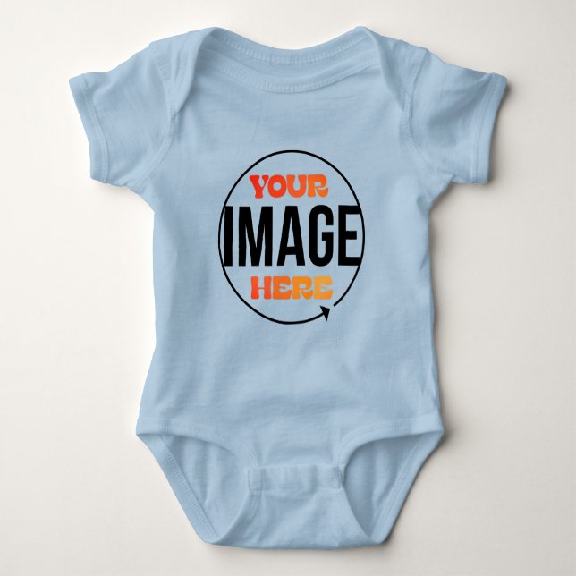 Body Ajoutez votre photo - Bébé mignon nouveau-né (Devant)