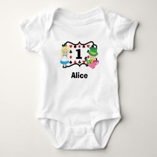 Body Alice au pays des merveilles Enfants 1ère fête d'a