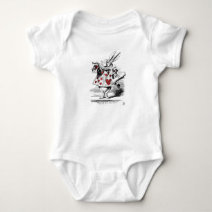 Body Alice des Coeurs rouges du lapin blanc au pays des