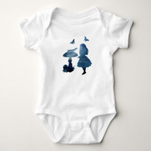 Body Alice en silhouette du pays des merveilles