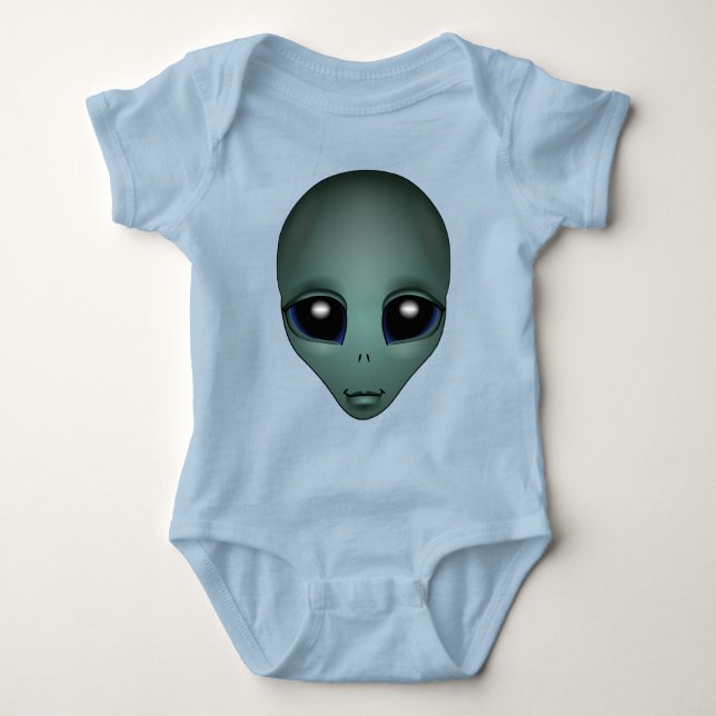Body Alien biologique Chemise bébé mignonne Alien chemi (Devant)