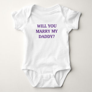 Body ALLEZ-VOUS MARIER MON JOUR ? - Baby Onsie