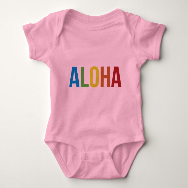 Body Aloha Rainbow rose (Devant)