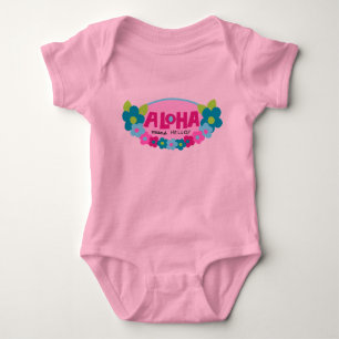 Body Aloha signifie bonjour floral hawaïen