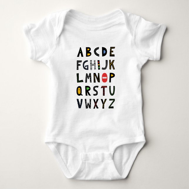 Body Alphabet de construction (Devant)