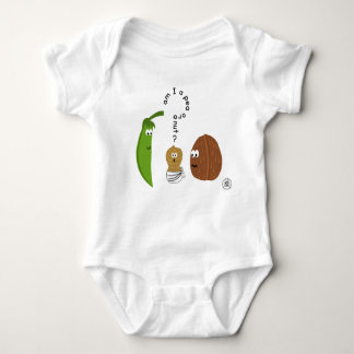 Body Am I à pea or à nut ? Funny for à cute baby peanut
