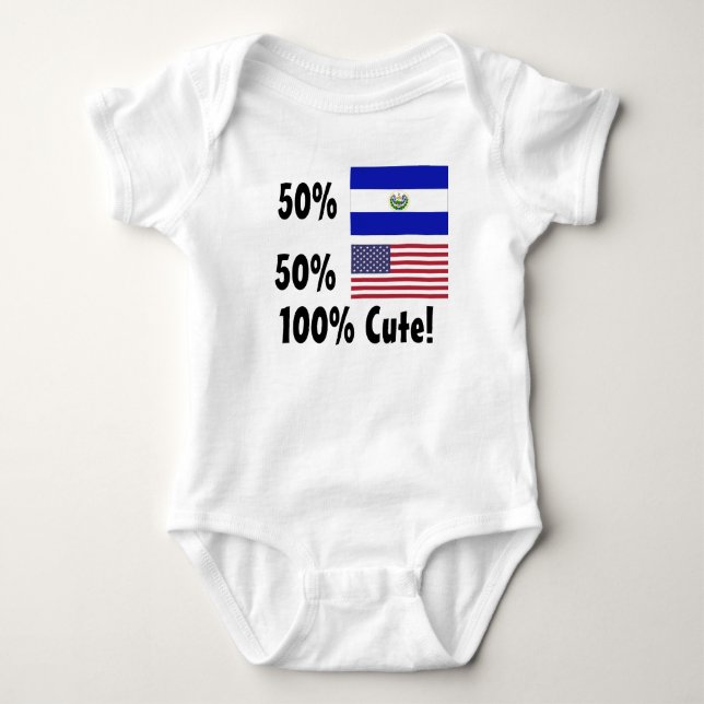 Body Américain de 50% Salvadorien 50% 100% mignon (Devant)