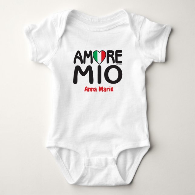 Body AMORE MIO.ai Bodysuit bébé (Devant)