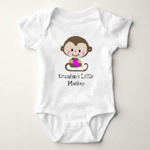 Body Amour de singe - le petit singe de la grand-maman