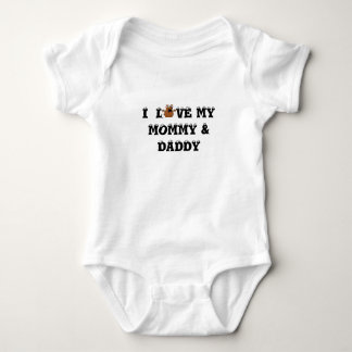 BODY AMOUR INFANTILE DU ~ I MA MAMAN ET PAPA