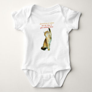 Body Amoureux de Chat Paresseux Drôle de Chat Mignon