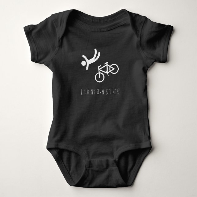 Body amoureux du vélo - je fais mes propres cascades en (Devant)