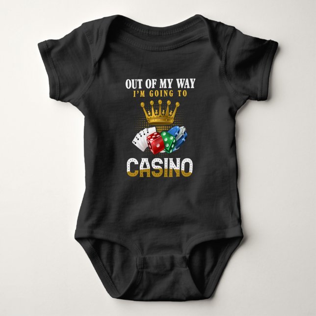 Body Amusant Casino Poker Jackpot Lover (Devant)
