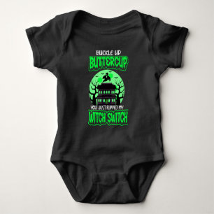 Body Amusant Halloween sorcier commutateur Neon Green