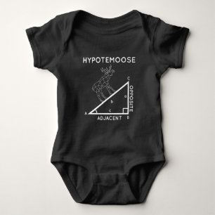 Body Amusant Math Pun Moose Hypotenuse Mathématicien.
