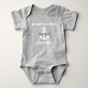 Body Ancre blanche marine douce du petit capitaine de p