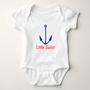 Body Ancre de bateau nautique bébé creeper   Petit mari