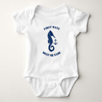 Ancre Seahorse First Mate Bateau ou nom Marine Whi