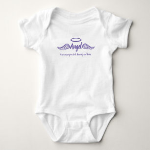 Body Angel filles nom et sens ailes d'ange violet