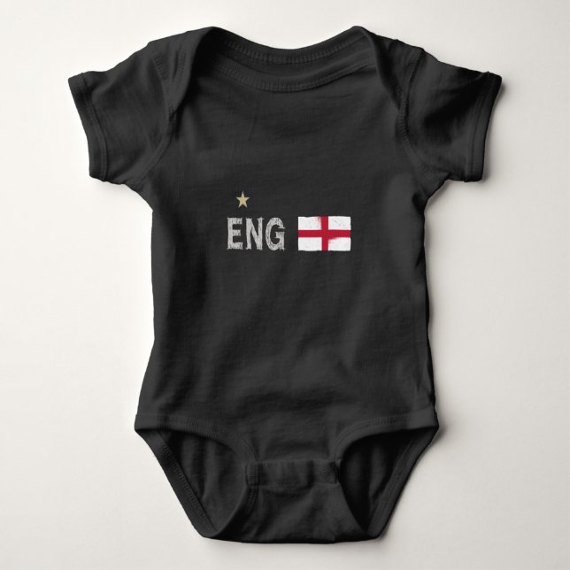 Body Angleterre Fan Shirt Anglais Drapeau (Devant)
