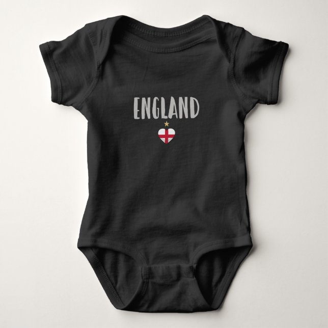 Body Angleterre Fan Shirt Anglais Drapeau (Devant)