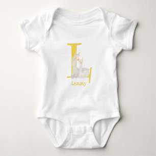 Body Animal ABC L est pour le maillot de bébé lama