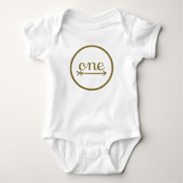 Body Anniversaire du bébé de la flèche une de parties