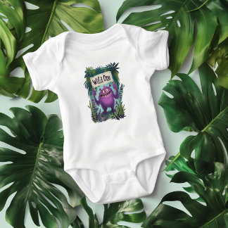 Body Anniversaire du Monstre de la Jungle Wild One