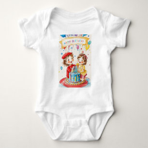 Body Anniversaire Pour Jumeaux Bodysuit (Bébé)
