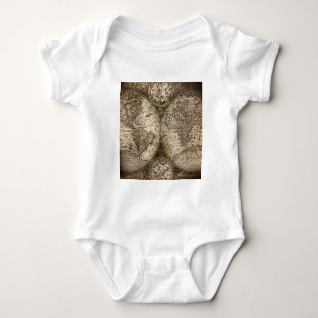 Body Antique Historique Ancien Monde Atlas Continents (Devant)