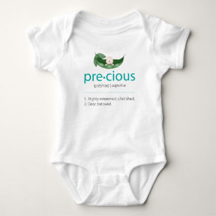 Body Aqua "Precious" Pea-in-a-Pod Baby Tee